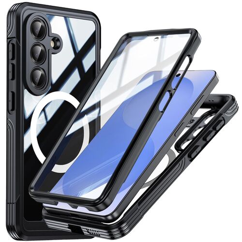 MagSafe Handyh�lle f�r Samsung Galaxy S26 S25 Plus Ultra 360 Grad Hybrid Bumper 