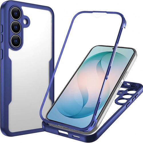 360 Grad f�r Samsung Galaxy S26 mit Display & Kameraschutz Blau