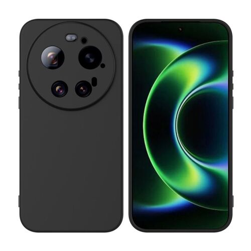 f�r Xiaomi 17 Ultra TPU Silikon Slim D�nn Flexibel Schwarz