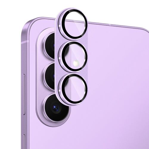 Linsenglas f�r Samsung Galaxy S26 Plus Aluminium Ring 9H D�nn Lila