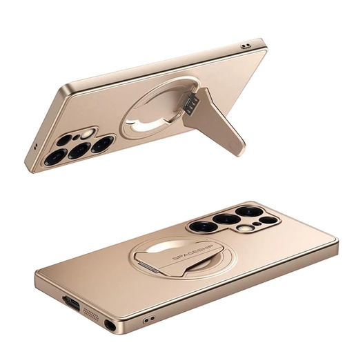 MagSafe f�r Samsung Galaxy S26 Ultra TPU Silikonh�lle Gold