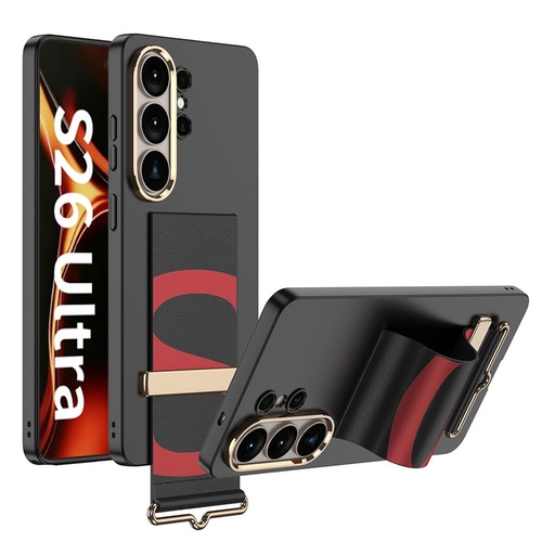 Armband f�r Samsung Galaxy S26 Ultra 5G Kunststoff Silikon Schwarz