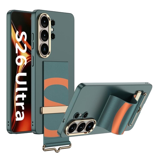 Armband f�r Samsung Galaxy S26 Ultra 5G Kunststoff Silikon Gr�n