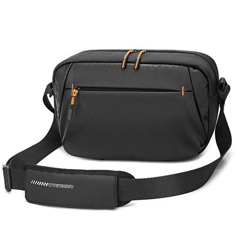 DSLR Kamera Schultertragetasche mit Stativhalterung Schwarz