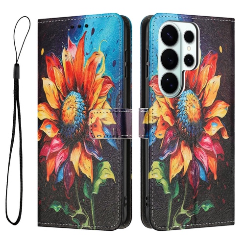 f�r Samsung Galaxy S26 Ultra 5G Kunstleder Klapp Book Wallet Motiv TPU