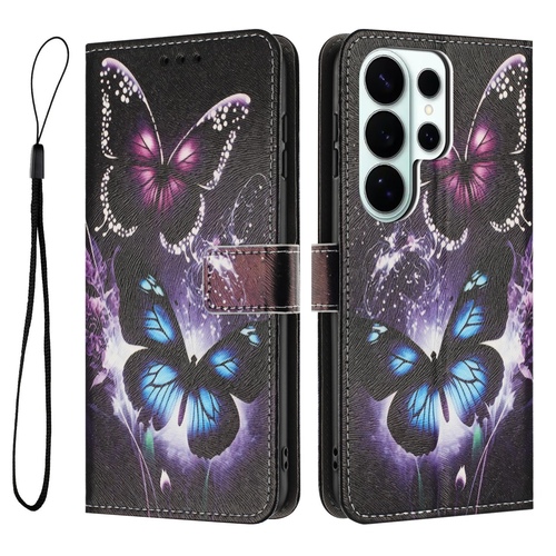 f�r Samsung Galaxy S26 Ultra 5G Kunstleder Klapp Book Wallet Motiv TPU