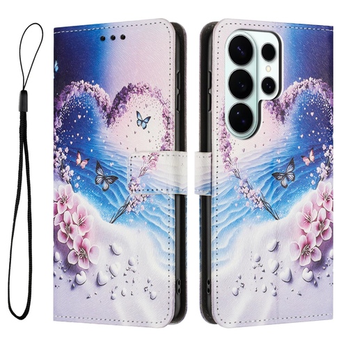 f�r Samsung Galaxy S26 Ultra 5G Kunstleder Klapp Book Wallet Motiv TPU