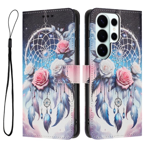 f�r Samsung Galaxy S26 Ultra 5G Kunstleder Klapp Book Wallet Motiv TPU