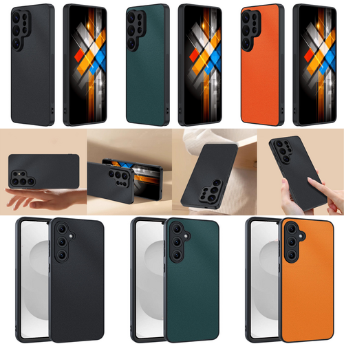 Handyh�lle Ultrad�nn Glattes Kunstleder Samsung Galaxy S26 Ultra 5G TPU Silikon