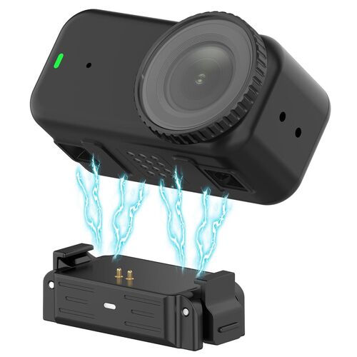 F�r DJI Osmo Nano Quick Release 1/4 Adapter Basis Schwarz