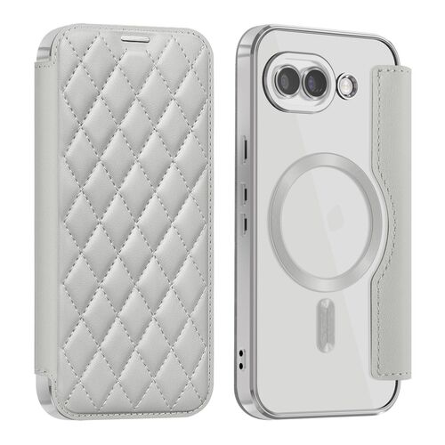 MagSafe f�r Google Pixel 10a Kunstleder RFID Kamera Schutz Wei�