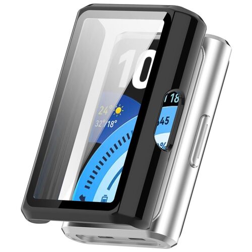 + Schutzglas f�r Huawei Band 11 Pro / 11 Pro NFC Kunststoff Schwarz