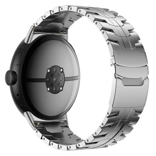 Titan f�r Google Pixel Watch 4 / 3 45mm Sicherheitsverschluss Silber
