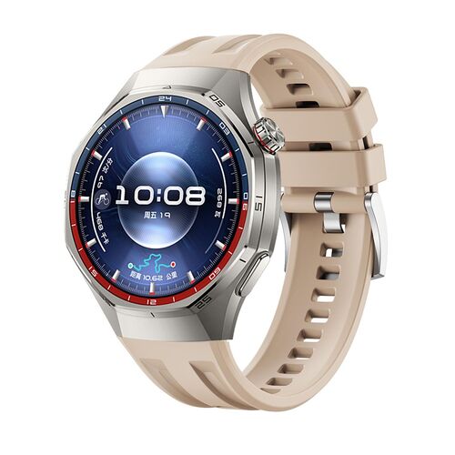 Silikon f�r Huawei Watch GT 6 Pro Seamless Connection Braun