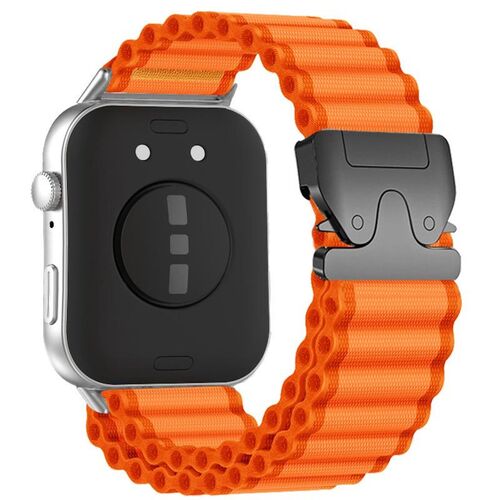 Nylon Outdoor f�r Huawei Watch Fit 5 4 / Fit 5 4 Pro / 3 Ersatz Orange