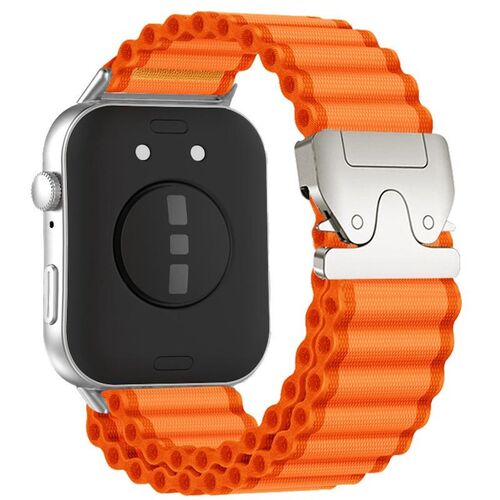 Nylon Outdoor f�r Huawei Watch Fit 5 4 / Fit 5 4 Pro / 3 Ersatz Orange