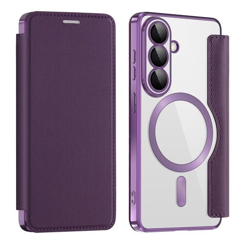 MagSafe Handyh�lle Samsung Galaxy S26 Plus Ultra Kunstleder RFID Kamera Schutz 