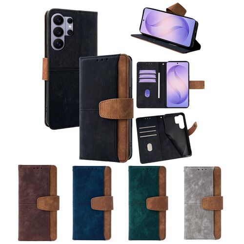 Handy H�lle Klapph�lle f�r Samsung Galaxy S26 Ultra RFID Schutz mit Kartenfach