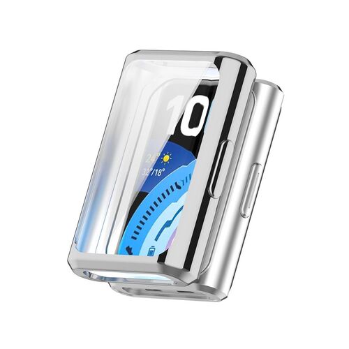 TPU f�r Huawei Band 11 Electroplated Full Cover Watch Case Silber