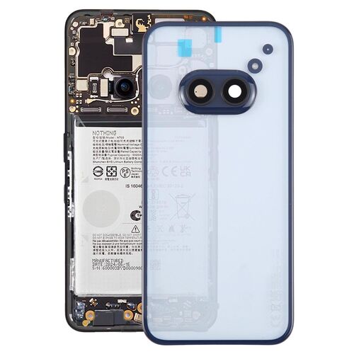 Backcover Kamera Rahmen Akkudeckel f�r Nothing Phone 2a Plus Blau