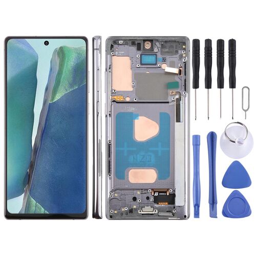 Display LCD Einheit f�r Samsung Galaxy Note 20 SM-N980F Grau