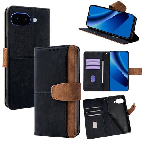 Handy H�lle Klapph�lle f�r Google Pixel 10a RFID Schutz mit Kartenfach Cover 