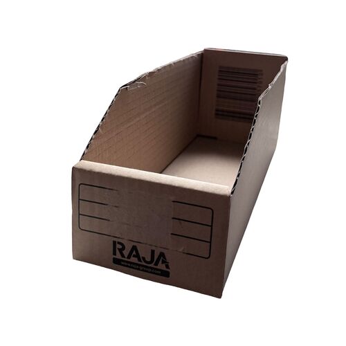 Regalkasten Karton faltbar 278x95x64/107 mm 10 St