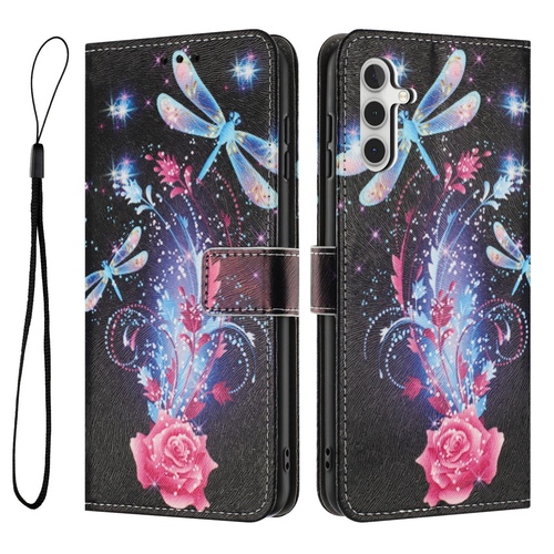 f�r Samsung Galaxy A17 A26 A16 4G 5G Kunstleder Klapp Wallet Motiv TPU