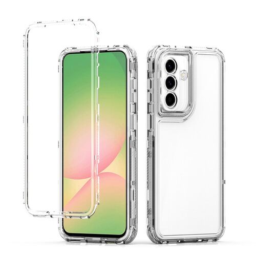 Hybrid f�r Samsung Galaxy A57 5G TPU / Acryl Hybrid Schutz Transparent
