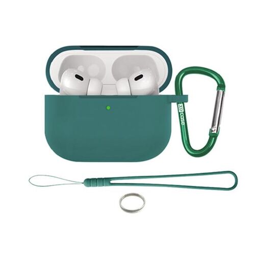 Schutz H�lle Case f�r AirPods Pro 3 Silikon H�lle mit Karabiner Soft Touch 360- 
