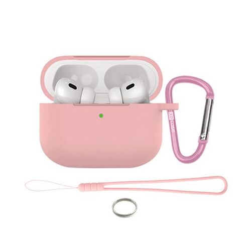 Schutz H�lle Case f�r AirPods Pro 3 Silikon H�lle mit Karabiner Soft Touch 360- 
