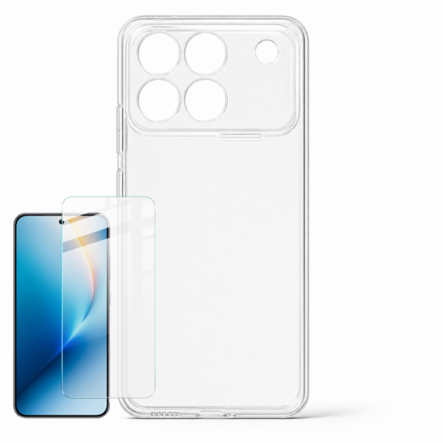 + Schutzglas f�r Honor Win 5G 2 in 1 Set TPU Schutz + 9H Hartglas