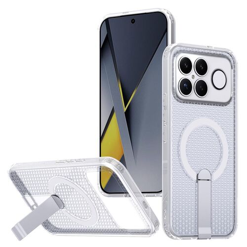 MagSafe Magnet Handyh�lle f�r Xiaomi Modelle k�hlendes Cover mit Halter Hardcase 