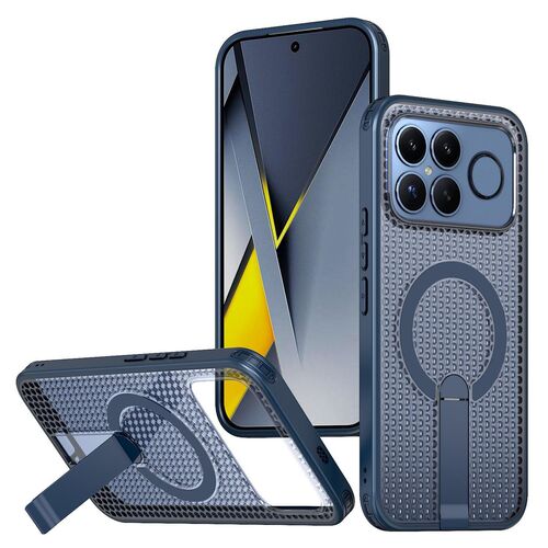MagSafe Magnet Handyh�lle f�r Xiaomi Modelle k�hlendes Cover mit Halter Hardcase 
