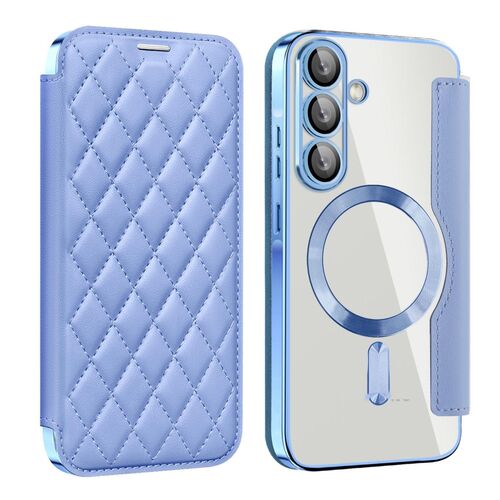 Handy H�lle MagSafe f�r Samsung Galaxy A57 / A37 5G RFID Schutz Rhombus Design 
