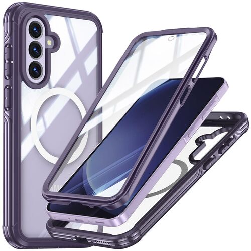 MagSafe Handyh�lle f�r Samsung Galaxy A57 / A37 Full Body 360 Grad Hybrid Bumper 