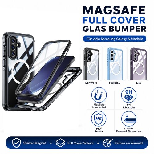 MagSafe Handyh�lle f�r Samsung Galaxy A57 / A37 Full Body 360 Grad Hybrid Bumper