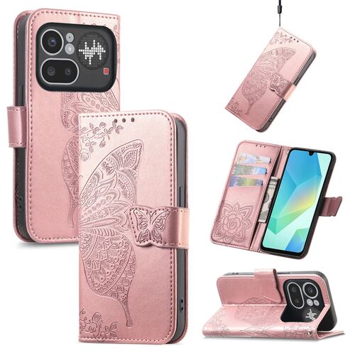 Handyh�lle Klapp f�r Nothing Phone 4a / 4a Pro Flipcase Kartenfach Design Case 