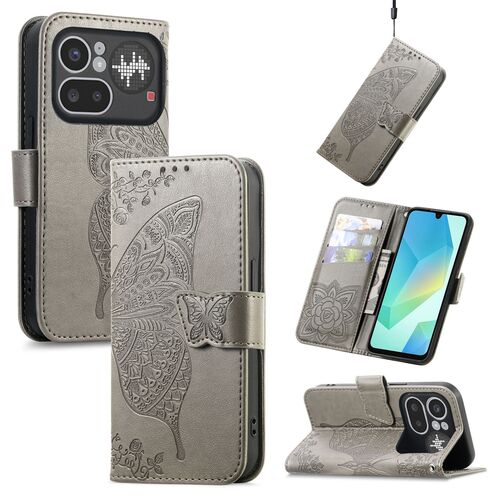 Handyh�lle Klapp f�r Nothing Phone 4a / 4a Pro Flipcase Kartenfach Design Case 