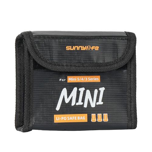 Akku Sicherheitstasche f�r DJI Mini 5 / 4 / 3 Serie Drohnen Zubeh�r