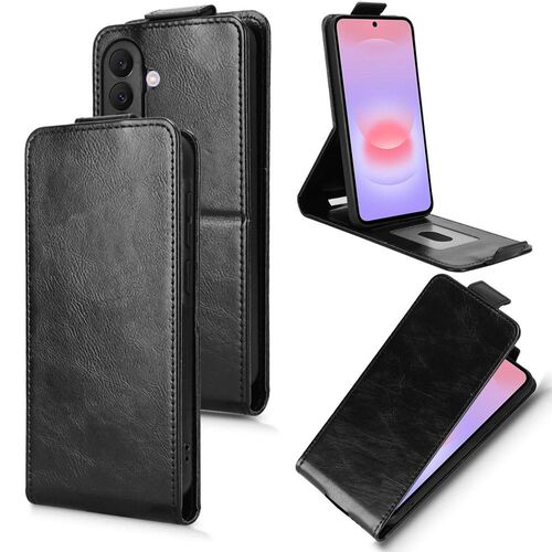 Flipcase f�r Samsung Galaxy A57 5G Klapph�lle mit Kartenfach Schwarz