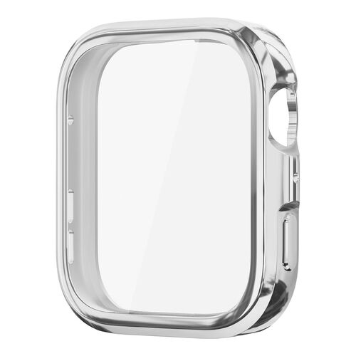 TPU f�r Huawei Watch Fit 5 Electroplated Full Cover Watch Case Silber