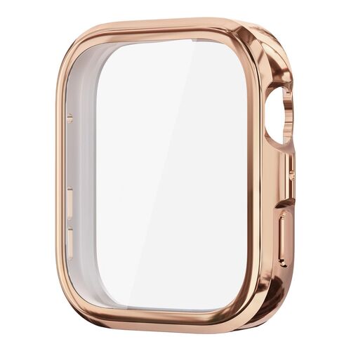 TPU f�r Huawei Watch Fit 5 Electroplated Full Cover Watch Rose Gold