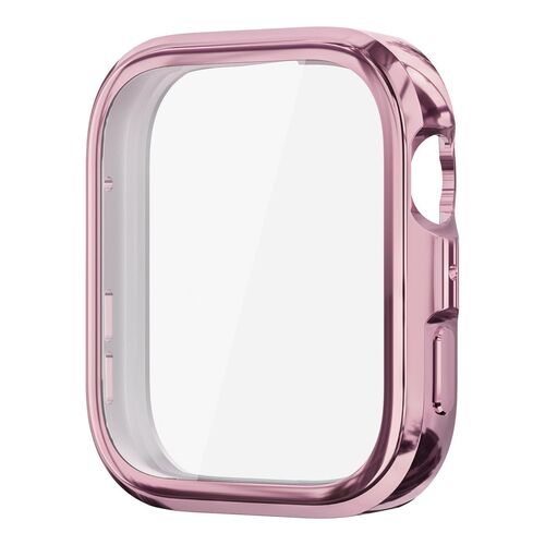 TPU f�r Huawei Watch Fit 5 Electroplated Full Cover Watch Pink
