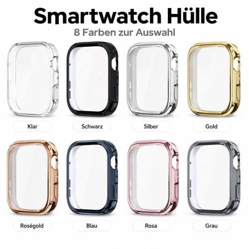 Smartwatch TPU H�lle f�r Huawei Watch Fit 5 / 5 Pro Full Cover Displayschutz