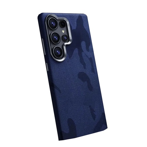 Backcover f�r Samsung Galaxy S26 Ultra 5G Carmouflage Struktur Blau