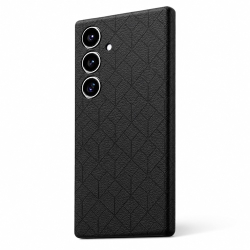 Backcover f�r Samsung Galaxy S26 5G Gepr�gtes Gittermuster Schwarz