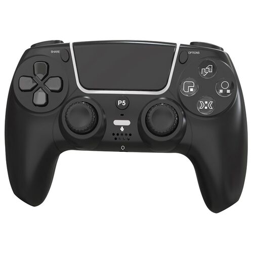 Wireless Gaming Controller f�r PS5 Hall Effekt Dual Vibration Schwarz