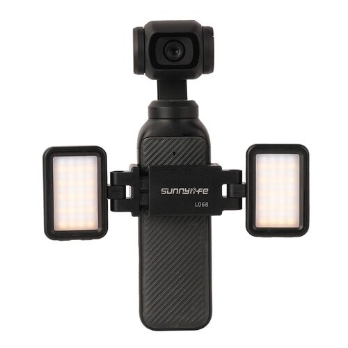 Dimmbares Tri-Color Fill Light f�r DJI Osmo Pocket 4 / 3 Zubeh�r