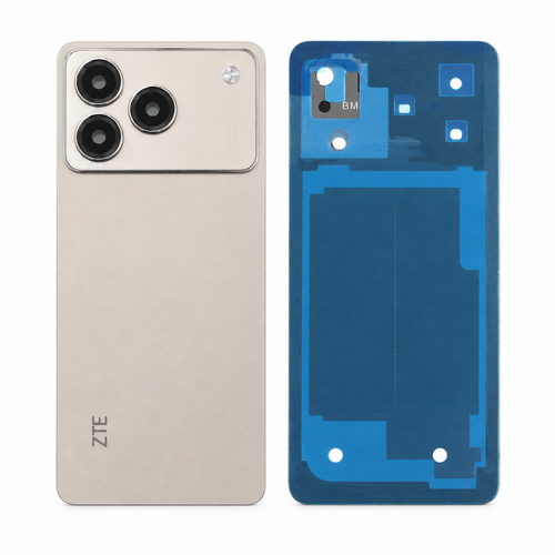 Backcover Kamera Rahmen f�r ZTE Blade A76 4G Grau